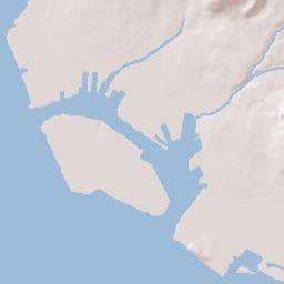 Honolulu Terrain Map