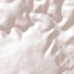 Colonia Santa Cecilia Terrain Map