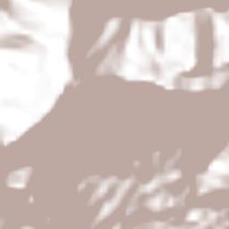 Santiago Centro Terrain Map