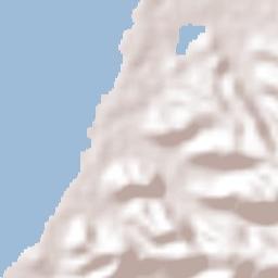 Colonia Paraíso Escondido Terrain Map