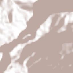 Tepehuacán de Guerrero Terrain Map