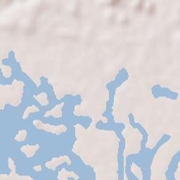 Thành Phố Uông Bí Terrain Map