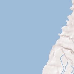 Napili-Honokowai Terrain Map