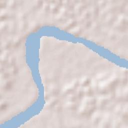 Túxpam de Rodríguez Cano Terrain Map