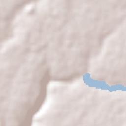 Agua Escondida Terrain Map