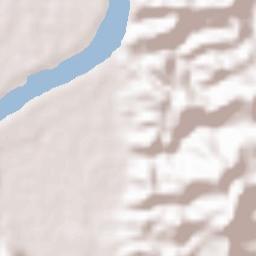 Hòa Bình Terrain Map