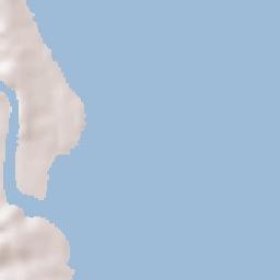 Barra de Cazones Terrain Map