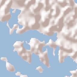 Cát Bà Terrain Map