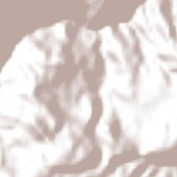 Tlahuelompa (San Francisco Tlahuelompa) Terrain Map