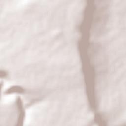 San Bartolomé Aguas Calientes Terrain Map