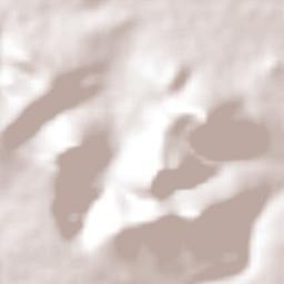 Los Cues Terrain Map