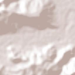 Zacate Colorado Terrain Map