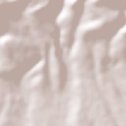 Las Ánimas Terrain Map