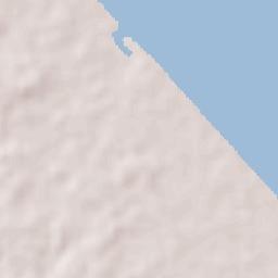 La Guadalupe Terrain Map