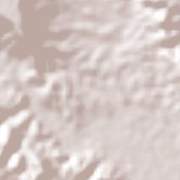 La Colonia Guadalupe Terrain Map