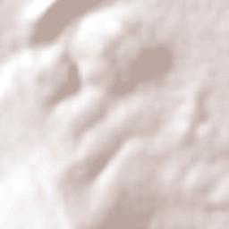 Santa Fe del Río Terrain Map