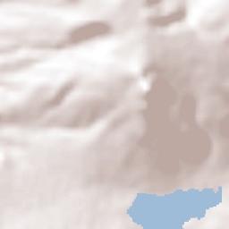 Las Ranas Terrain Map