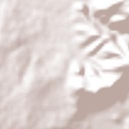 Los Fierros Terrain Map