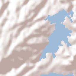 Los Reyes Terrain Map