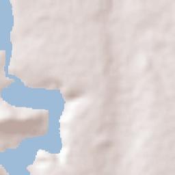 Santa Ana Ahuehuepan Terrain Map