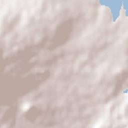 Agua Caliente Terrain Map
