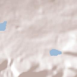 San Diego de Alcalá Terrain Map