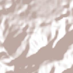 El Cobre Terrain Map