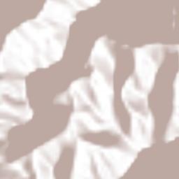 San Jerónimo Coaltepec Terrain Map