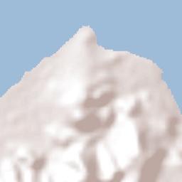 San Juan Benito Juárez (San Juan Tararameo) Terrain Map