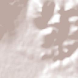 Chosto de los Jarros Terrain Map