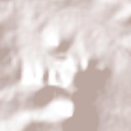 Santiago Tlaltepoxco Terrain Map