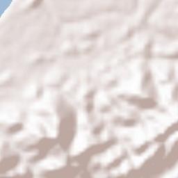 Luang Prabang Terrain Map