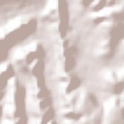 San Buenaventura Terrain Map