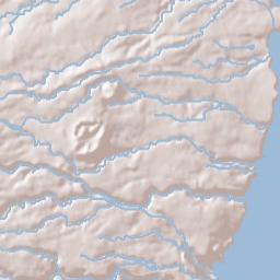 Pepeekeo Terrain Map