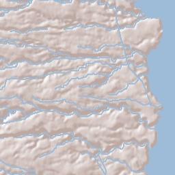 Pāpa‘ikou Terrain Map