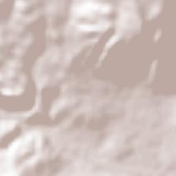 Ciudad Hidalgo Terrain Map