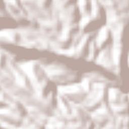 Santa Clara de Juárez Terrain Map