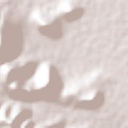 Santa Clara Terrain Map