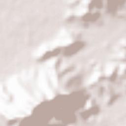 Amphoe Thoeng Terrain Map