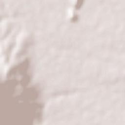 San Sebastián Terrain Map