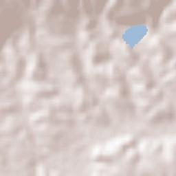 Benito Juárez Terrain Map