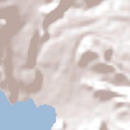 La Encarnación Terrain Map