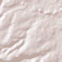 Miguel Hidalgo Terrain Map