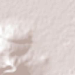 Santa María Chimalhuacán Terrain Map