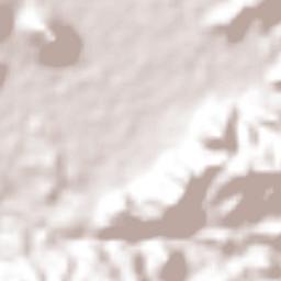 Tequesquitlán Terrain Map