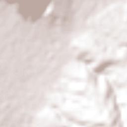 San Sebastián Chimalpa Terrain Map