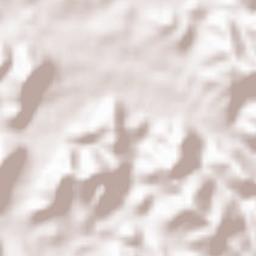 Mae Hong Son Terrain Map