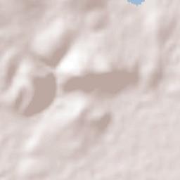 San Cosme Atlamaxac Terrain Map