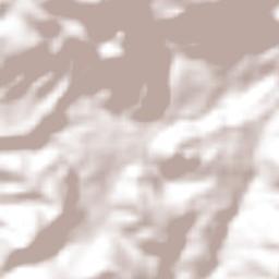 Los Saucos Terrain Map