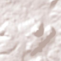 Techichili Terrain Map